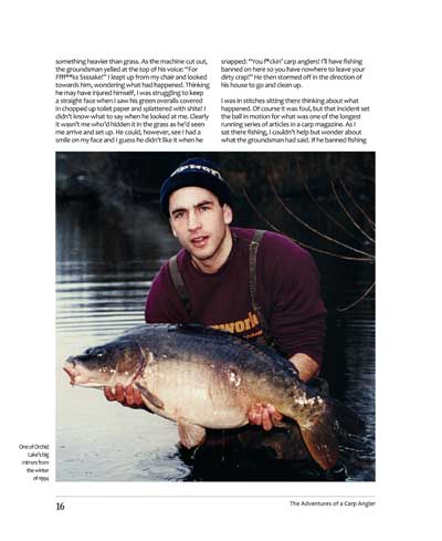 Adventures of a Carp Angler feature page