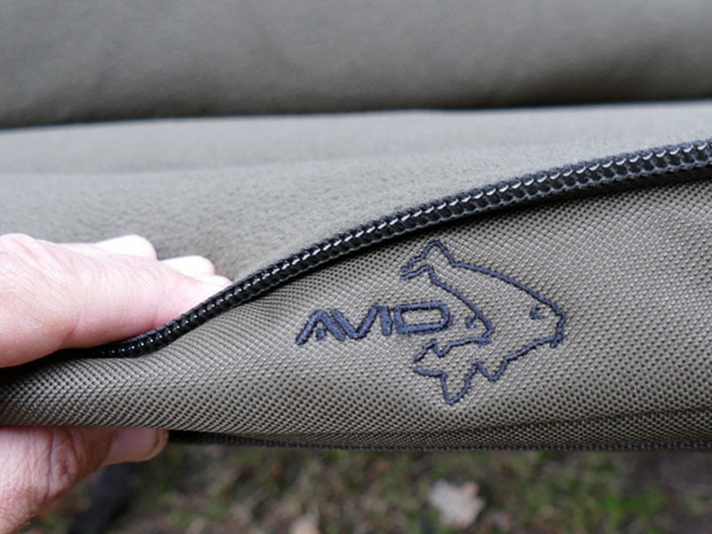 Avid Carp embroidered logo